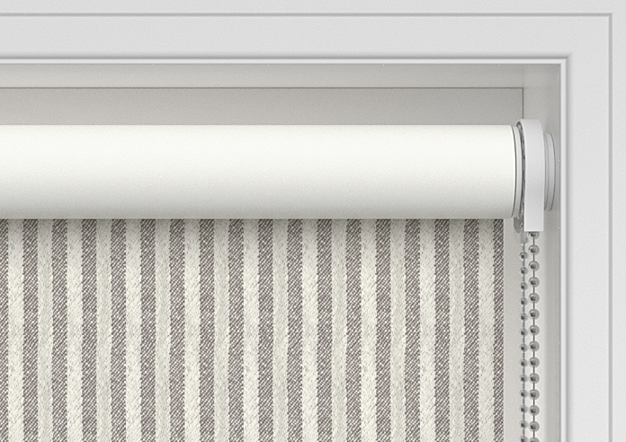 Emily Bond Oscar Stripe, Smoke - Twist&Fit Roller Blind - Image 10